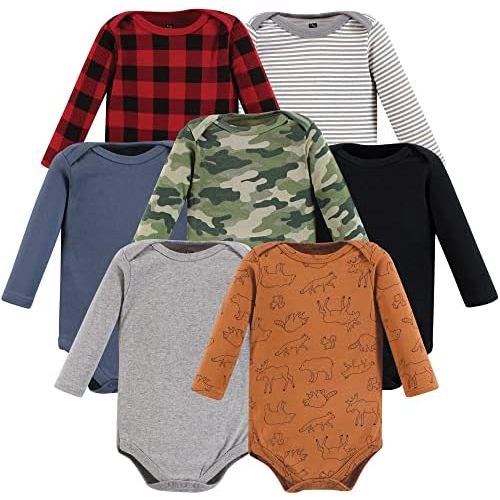 Hudson Baby Unisex Baby Cotton Bodysuits