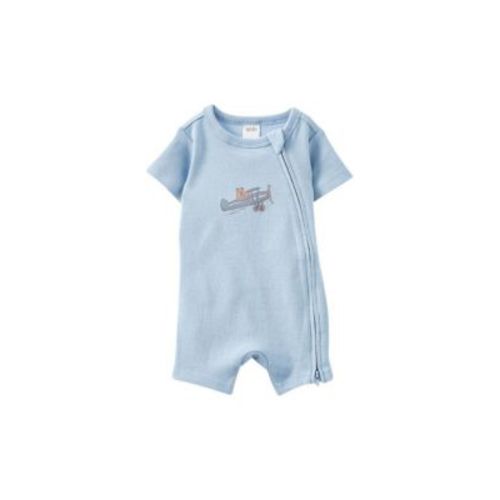 Baby Boys The Billie Short Sleeve Zip Romper