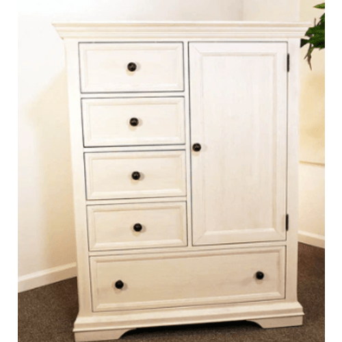 Fawn Baby Glacier Chifferobe in Brushed Ivory