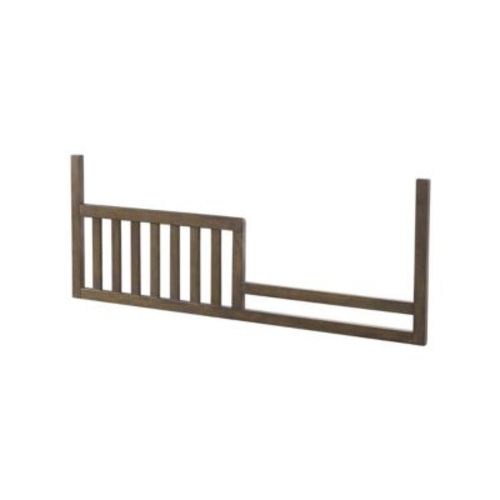 Olivia Traditional Wood Toddler Guard Rail in Rosewood Brown