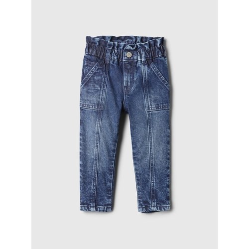 Baby & Toddler Just Like Mom Ruffle Jeans | Gap