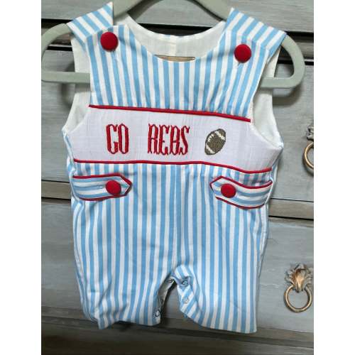 Ole Miss Shortall-Handsmocked