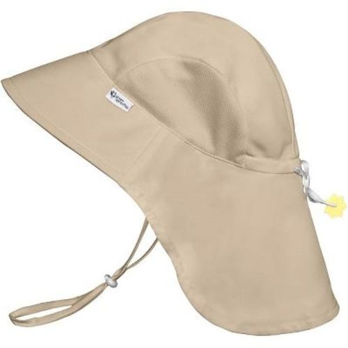 Green Sprouts Baby/Toddler UPF 50+ Eco Adventure Sun Hat - Sand - 0/6 Months