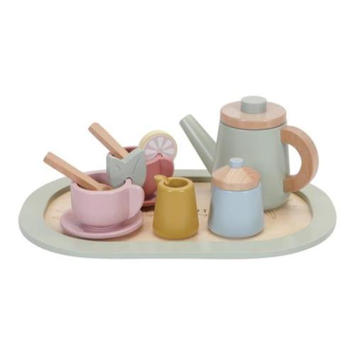 Wooden Tea Service Set