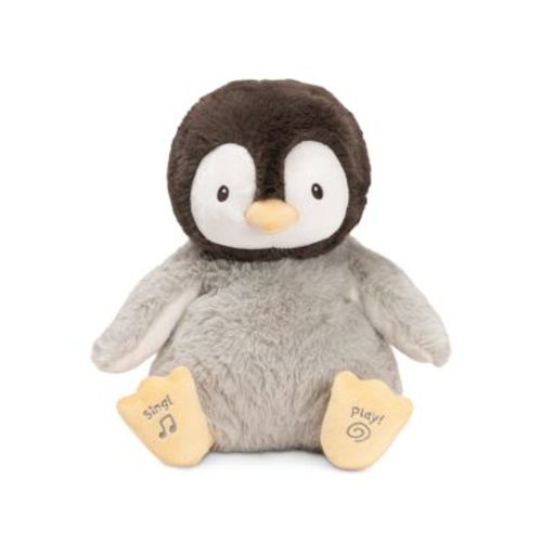 Baby Animated Kissy The Penguin Stuffed Animal Plush, 12" - Ages 0+