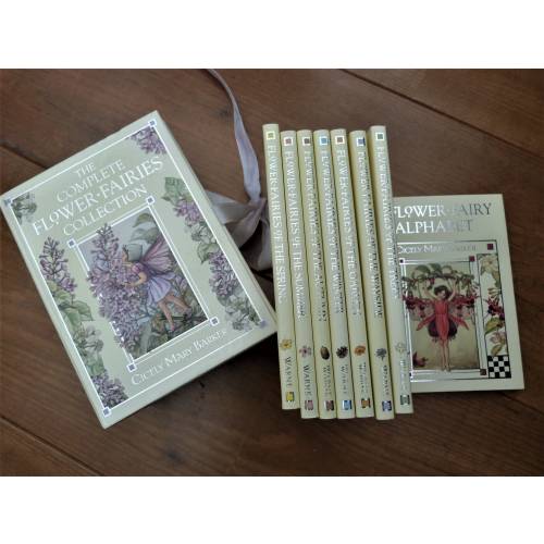 Complete Flower Fairies Collection Slipcase containing Eight Hardback Illustrated books Cicely Mary Barker 8 Book set