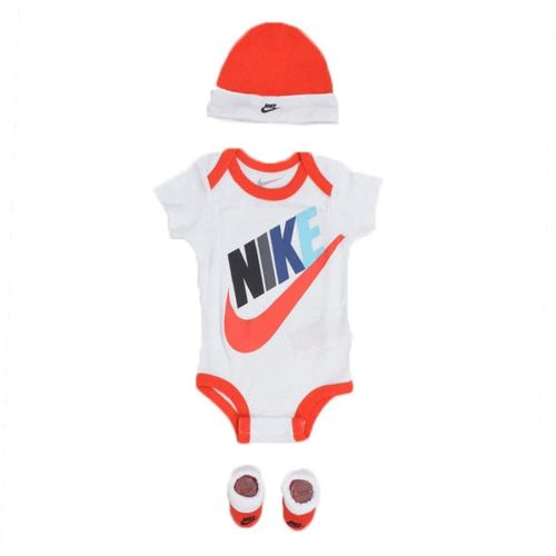 Nike Jordan Jumpman 3 Piece Infant Set, Habanero Red, 0-6 Months