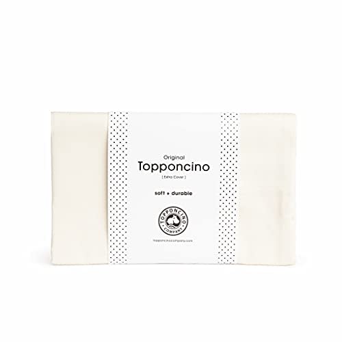The Extra Cover Only | Insert Sold Separately | Fits All Topponcinos from The 100% Natural Cotton | Machine Washable (Natural)