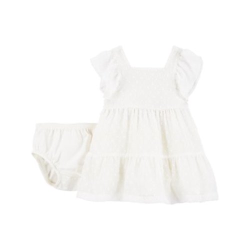 Carter's Child of Mine Baby Girl Dress, 2-Piece, Sizes 0/3-24 Months