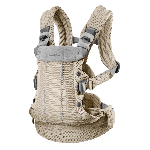 Baby Carrier Harmony: Gray beige - 3D Mesh