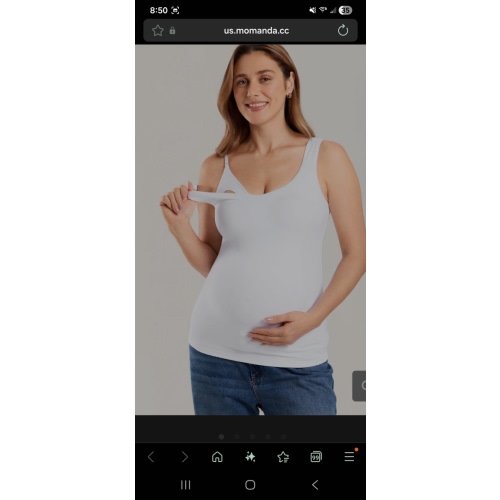 Natrelax® V Neck Nursing Tank Top