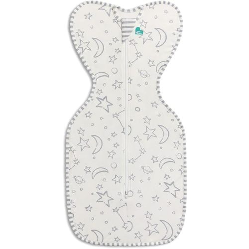 Love to Dream Swaddle UP Silky-Lux 1.0 TOG, Cream, Small, 8-13 lbs., Super Soft and Luxurious 100% Viscose, Allow Baby to Sleep in Their Preferred Arms Up Position, Snug Fit Calms Startle Reflex