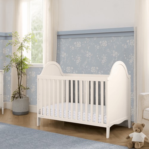 Delta Children Willa 4-in-1 Convertible Crib, Soft Beige