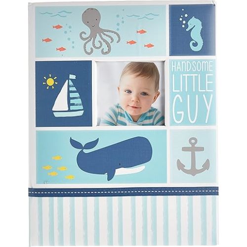 C.R. Gibson First 5 Years Memory Book, by Carters, Record Memories and Milestones on 64 Beautifully Illustrated Pages - Under The Sea