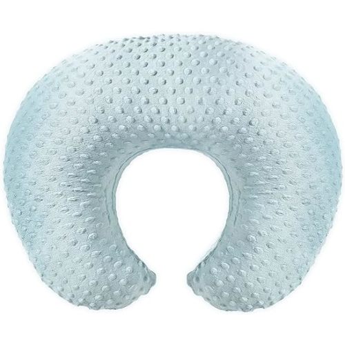 Witeasy Nursing Pillow and Positioner, Bottle Breast Feeding Pillows with Removable Cotton Blend Cover (PANTONE-5215 U)