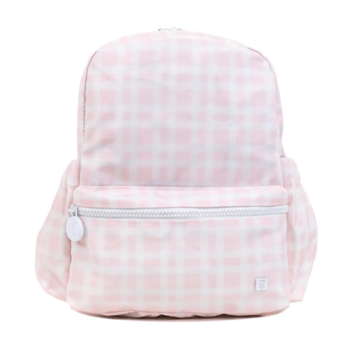 TRVL Mini Backer - Pimlico Plaid Pink