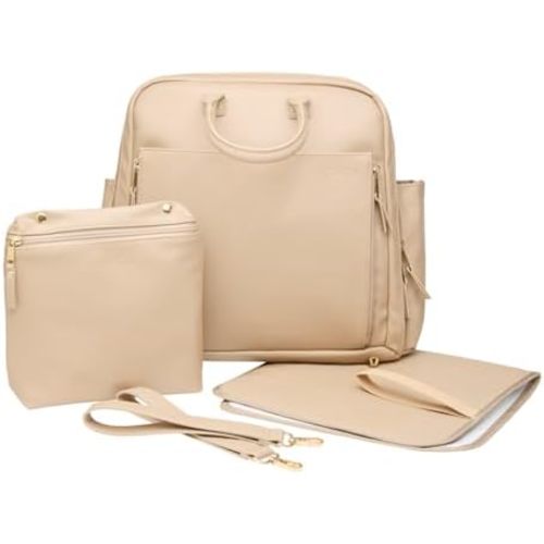 Nyssa Mother Bag (Champagne)