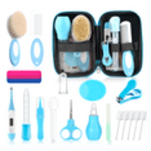 Baby Healthcare and Grooming Kit for Newborn Kids, 24PCS Upgraded Safety Baby Care Kit, Newborn Nursery Health Care Set, Baby Care Products