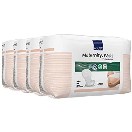 Abena Premium Maternity Pads, Super Absorption, 56 Count