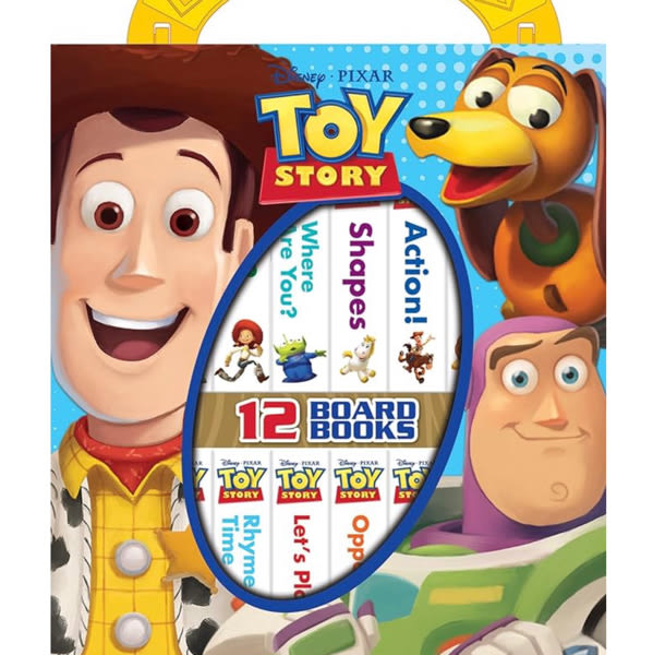 Disney Toy Story Woody, Buzz Lightyear, and More! - My First Library Board Book Block 12-Book Set - PI Kids