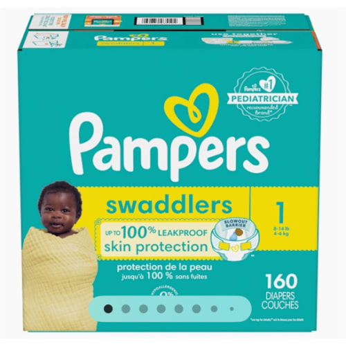 Pampers Swaddlers Pañales para Bebé Talla Recién Nacido, 31 Unidades (Seleccione para Ver Más Opciones)