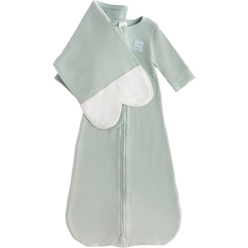 The Butterfly Swaddle Swaddle and Transitional Sleep Sack in Sage