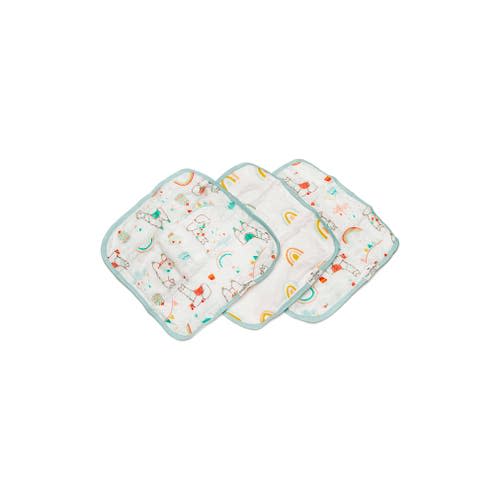Deluxe Pack of 3 Llama Washcloths
