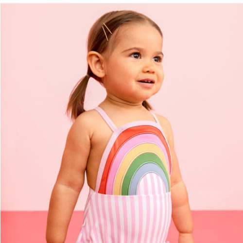(3-6m) SALE - One-Piece Baby Swimsuit