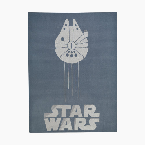 Lambs & Ivy Star Wars Signature Millennium Falcon Knit Baby Blanket