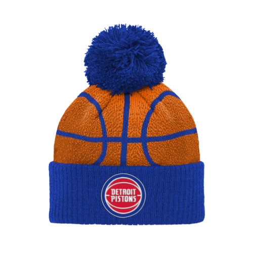 Infant Detroit Pistons Basketball Pom Knit | Pistons 313 Shop