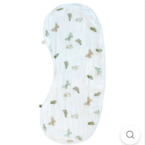 Burp Cloth Bib- Butterflies