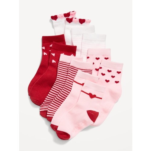 Soft-Knit Crew Socks 6-Pack for Toddler & Baby