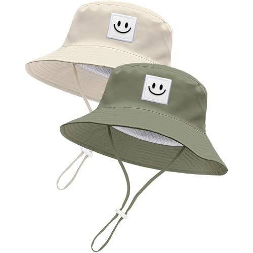 Baby Sun Hat Toddler Bucket Hats UPF 50+ Kids Summer Sun Protection Beach Hat for Boys Girls