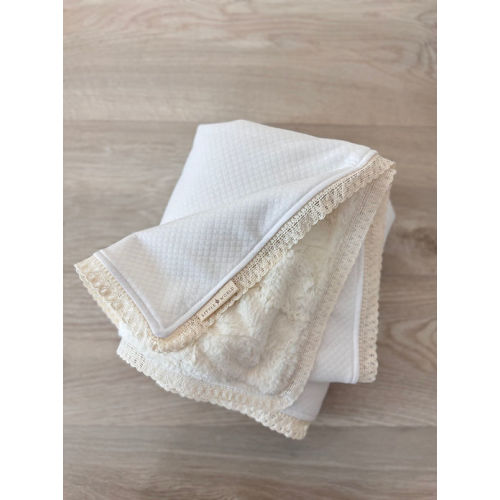 Couverture doublée en fausse fourrure - Clara | Little World Boutik