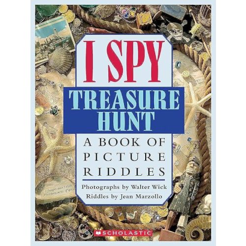 I Spy Treasure Hunt: A Book of Picture Riddles Hardcover – October 1, 1999