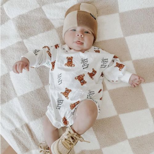 Jesus Loves You Beary Much Bubble Jumpsuit – OUR HOUSE ABOVE
