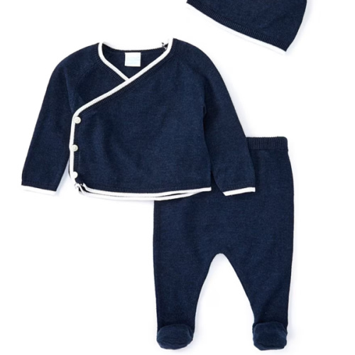 Edgehill Collection Newborn-9 Months Coordinating Take-Me-Home Sweater Set