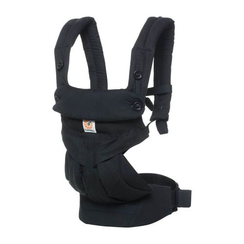 360 Cotton Baby Carrier - Pure Black