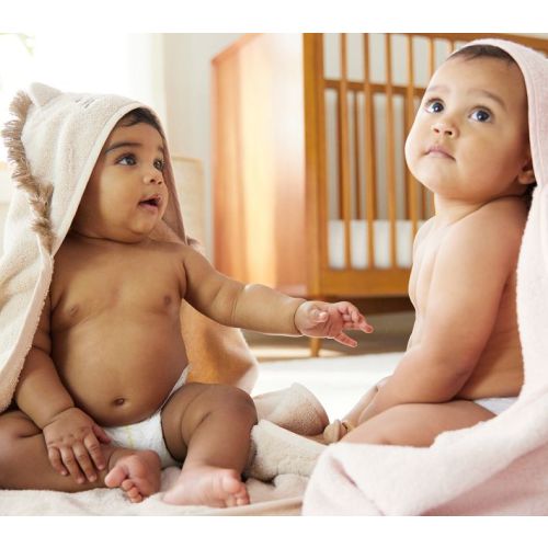 Super Soft Animal Baby Hooded Towel & Washcloth Set