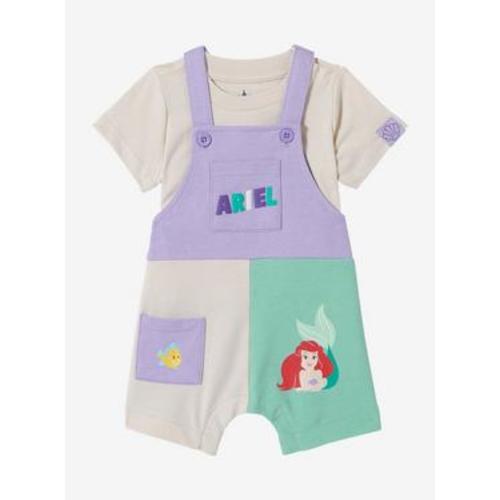 Disney The Little Mermaid Ariel Color Block Infant T-Shirt and Overall Set -- BoxLunch Exclusive | BoxLunch