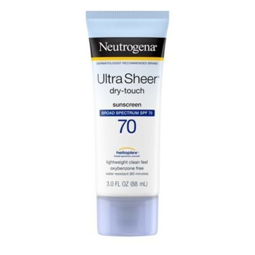 Neutrogena Ultra Sheer Dry Touch Sunscreen Lotion, Spf 70 - 3 Fl Oz
