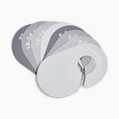Sprucely 8 Piece Closet Dividers - Grey