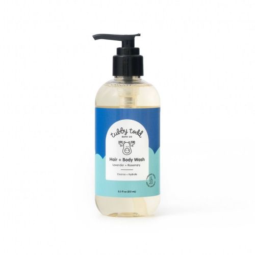 Tubby Todd Hair & Body Wash Lavendar Rosemary - 8.5 fl oz: Moisturizing, Basic Cleansing, Sensitive Skin