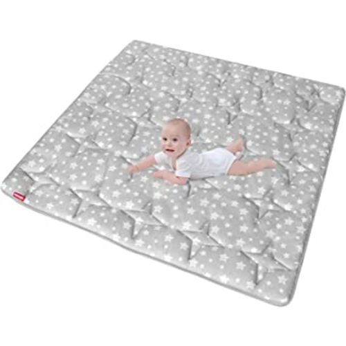Baby Playpen Mat, One-Piece Crawling Mat Non Slip Cushioned Baby Mats for Playing 59x59 Inches, Baby Playmat Floor Mat for Babies, Toddlers
