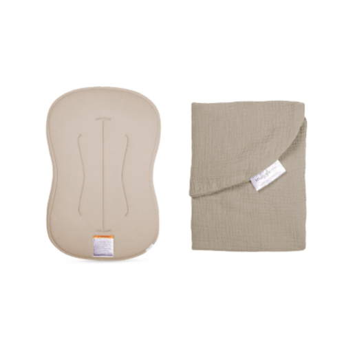 Lounger Curve + Muslin Cover Set | Birch