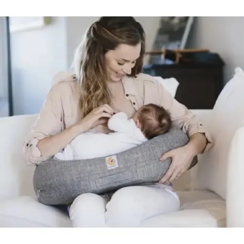 Ergobaby Nursing Pillow Grey | Baby Bunting AU