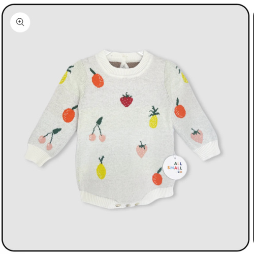 Fruit Stand Onesie | All Small Co – All Small Co.