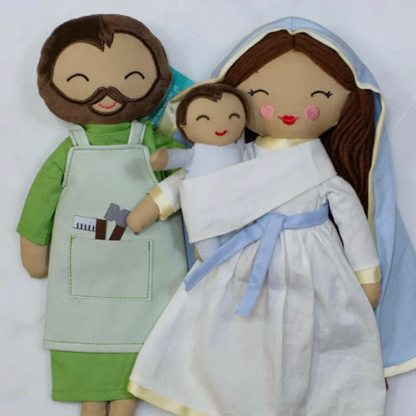 Nativity Holy Family Rag Doll Black Friday Bundle