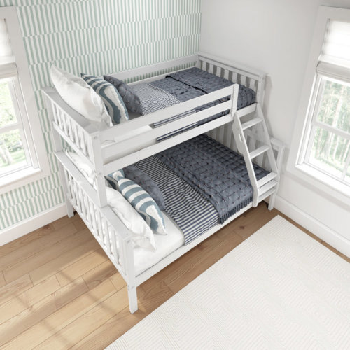 Bolles Twin Over Full Solid Wood Standard Bunk Bed