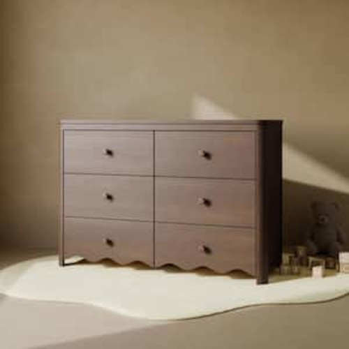 Casablanca Hazelnut 6 Drawer 48.11 in. Wide Dresser
